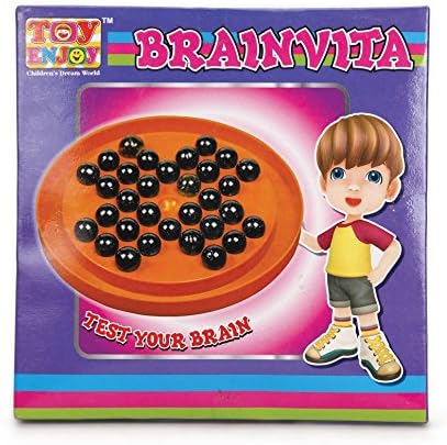 Kids Bazaar Toyenjoy Brainvita Game - Orange Black