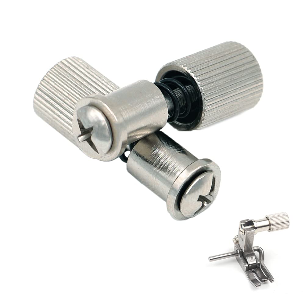 2 Pcs Universal Sewing Machine Spring Clamp for Quick Change Presser Foot - Durable Accessory for Household Sewing Machines