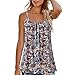 Emimarol Tank Tops for Women Spaghetti Strap Cami Plus Size Tunic Blouses
