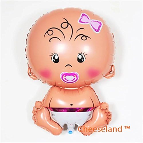 Cheeseland - 28"Baby Shower Mylar Balloon Its a Girl Party Decoration