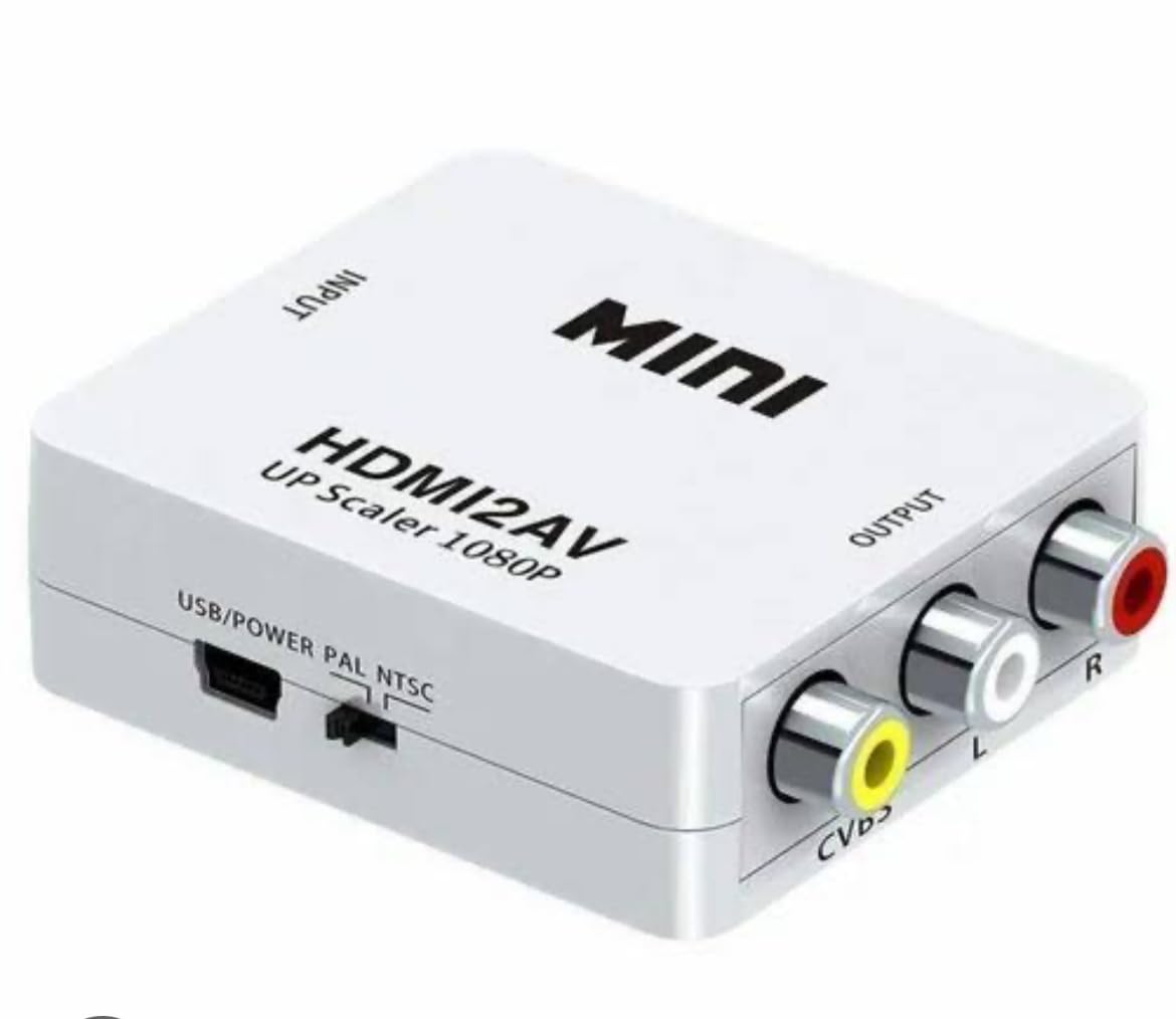 AV:Link | Convert HD video and audio signals from a HDMI socket to analogue composite RCA audio and video