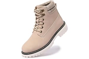 CARLKARIDA Women's Waterproof Hiking Boots - Lightweight Non-Slip Ankle Boots for Trekking