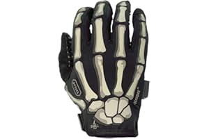 TACLAB Reaper Skeleton Gloves - Thin and Lightweight for Summer, Airsoft, Paintball, Cycling, Motorcycle, Multipurpose