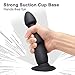 Alona Vibrating Prostate Massager ,Wireless Remote Control Butt Plug for Male With Suction Cup, Rechargable Waterproof Huge Anal Sex Toy for Incredibly Powerful Orgasms