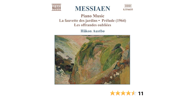 Olivier Messiaen Hakon Austbo Messiaen Piano Music Vol 4 Amazon Com Music