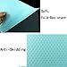 BAKHUK 9pcs Refrigerator Liners, Refrigerator Mats for Glass Shelves Washable, Fridge Shelf Liners Covers Pads, Kitchen Refrigerator Accessories, 3 Green, 3 Pink, 3 Blue
