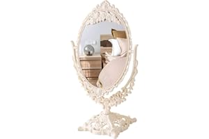 Table Makeup Mirror, Desk Make Up Mirror for Livingroom, Bathroom