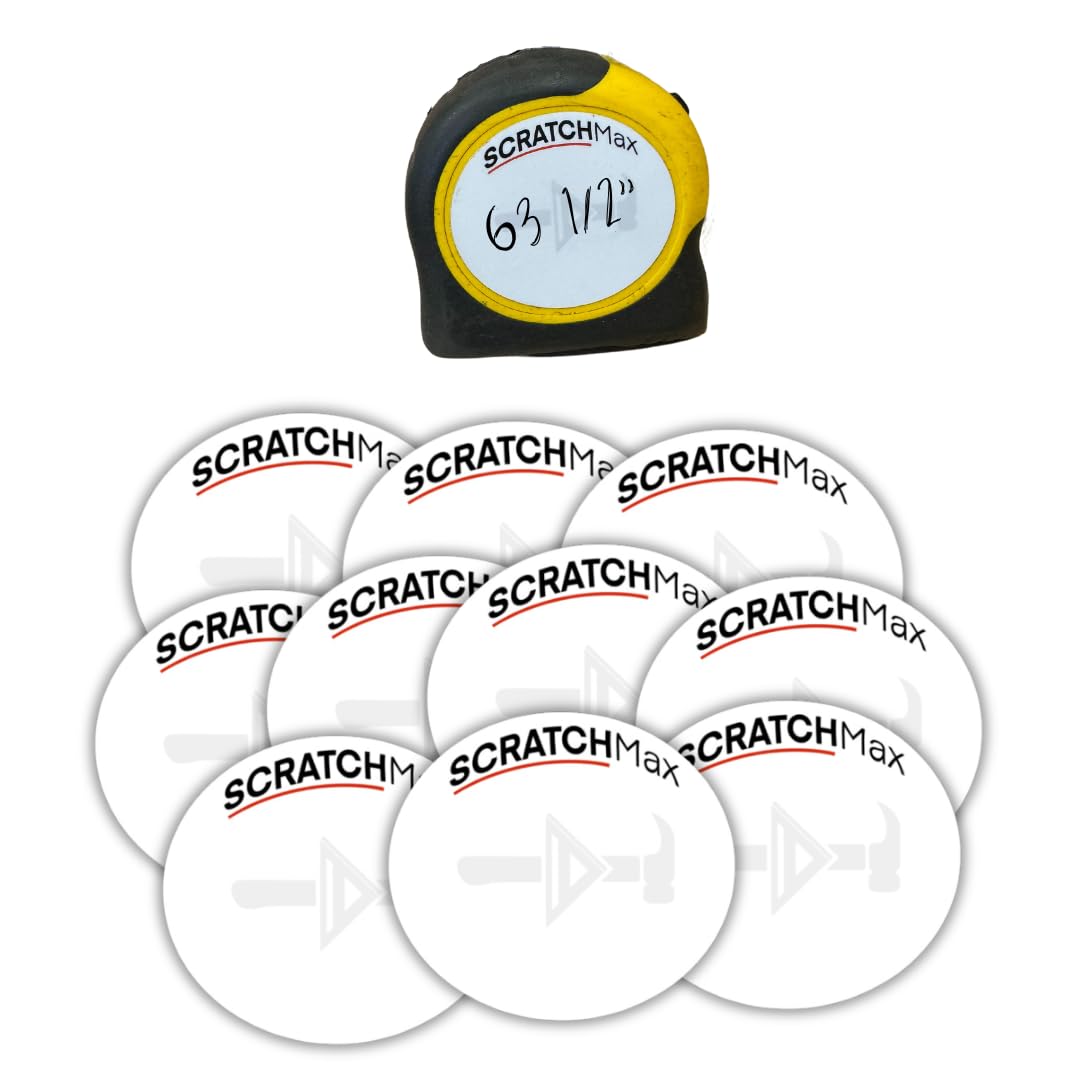 Mua SCRATCHMax Erasable Tape Measure Note Pad (10 Pack) Measuring Tape