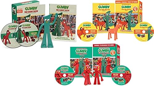 The Gumby Show Complete 1950's / Gumby Complete 1960's (Volumes 1 / 2 ...