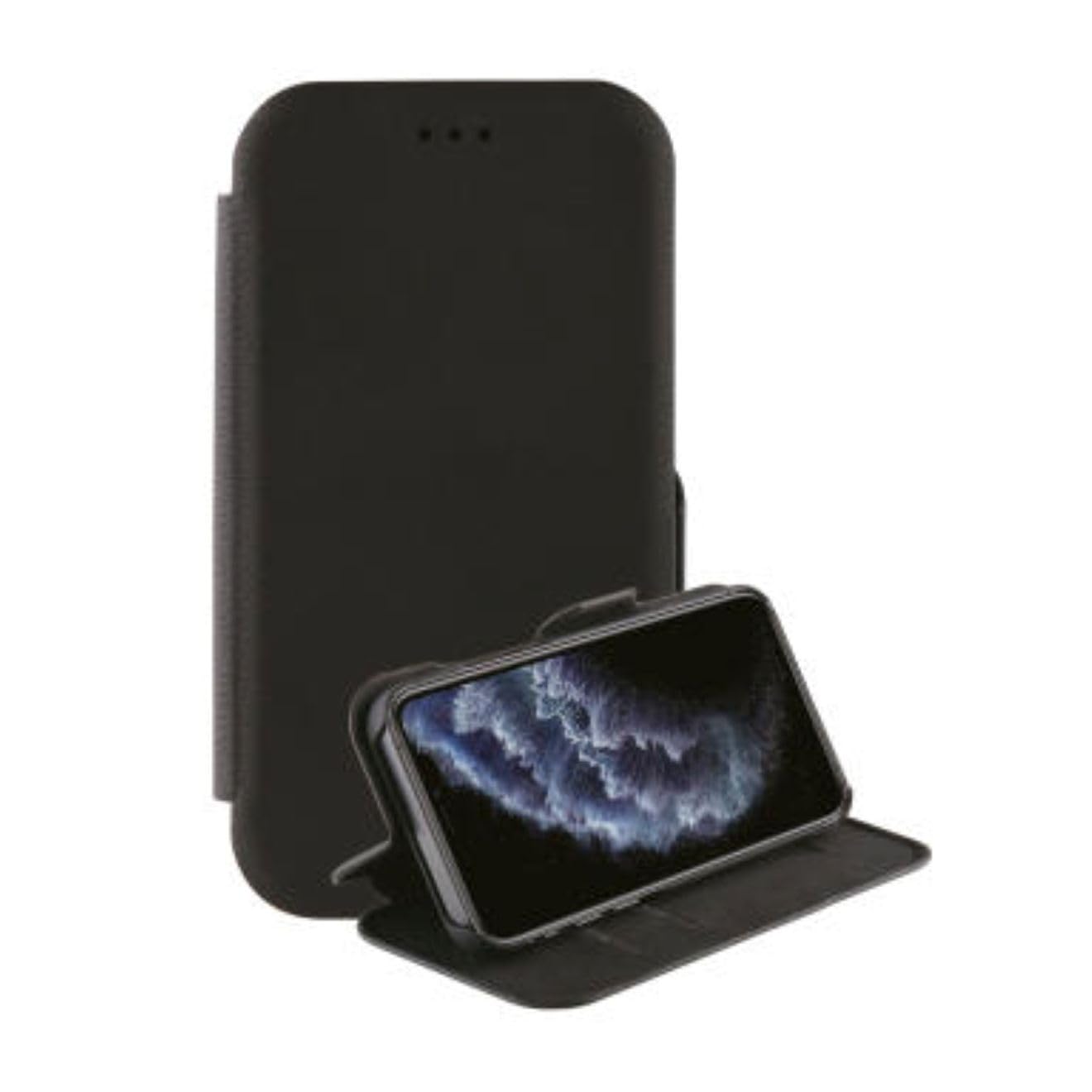 Vivanco Casual Wallet Book Case for iPhone 12 Mini Black
