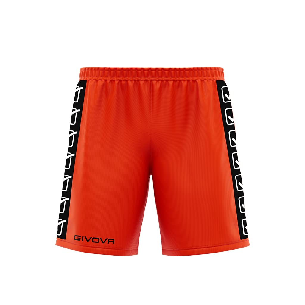 Givova Men's Poly Band Shorts Orange — image 1