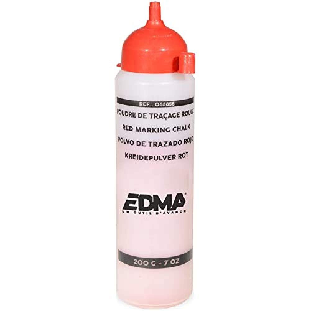 Edma Tracing Powder, Red, 200 g
