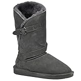 BEARPAW Women's Tatum High-Top Suede Boot