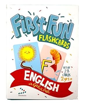 Zeezeezooo English Alphabet First Fun Flashcards for Pre-School Going kids