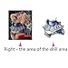 Toogoo Full Round Drill 5D DIY Diamond Painting Cartoon fat woman Embroidery Cross Stitch Home Decor Gift
