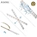 LED Flexible Strip Lights RGB 150LEDs 16.4Ft(5M) DC12V SMD5050 4Pin Dimmable Multicolor Tape Lighting for DIY Christmas Garden Outdoor Closet TV Backlight Mirror Decoration (Waterproof)