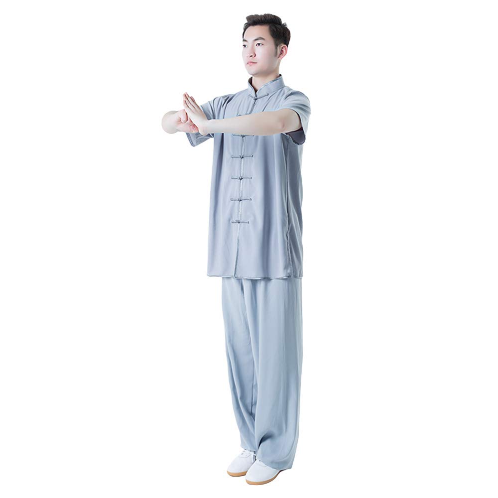 ZooBoo Unisex Short Sleeve Taichi Uniform Summer
