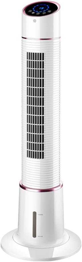 HQQ Air Conditioning Fan Tower Ultra-quiet Energy Saving Can Add Water and Strong Cooling 3 Files Adjustable Portable Power Supply 50W for Bedroom Living Room