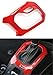 Dwindish Red ABS Interior Mouldings Car Decorative Gear Panel Frame Trim Cover for Jeep Renegade 2015 up