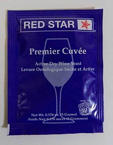 Red Star Premier Cuvee Wine Yeast, 5g - 5-Pack