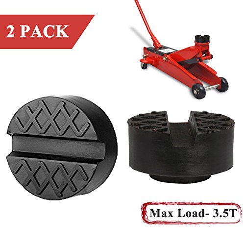 DUTISON Jack Pads For Jack Stands, Rubber Pads For High Lift Steel Jack
