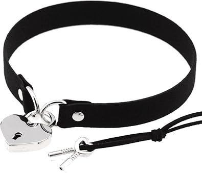 WYBAM_SP Sexy Collar Choker Heart Lock 