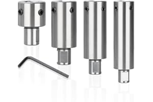 1pc 25mm 50mm 75mm 100mm Annular Cutter Extension Bar Adapter 19mm Weldon Shank TCT Annular Cutter Tool Holder Extension Rod-