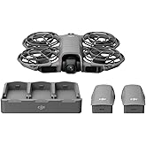 DJI Neo 2 Fly More Combo (Drone Only), 4K Drone With Camera, Palm Takeoff & Landing, Gesture Control, ActiveTrack, Omnidirect