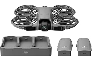 DJI Neo 2 Fly More Combo (Drone Only), 4K Drone With Camera, Palm Takeoff & Landing, Gesture Control, ActiveTrack, Omnidirect