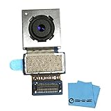 EShine Rear Facing Back Main Camera Module Flex Cable Replacement for Note 4 N910 N910A, N910V, N910T, N910P, N910R4 (All Carriers) + Cloth