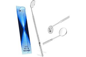 Dental Mouth Mirror Oral Teeth Mirror Inspection Mirror Curve Angle Dentist Oral Care Mouth Checking Extension Tool Also uses