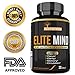 Physician Formulated Nootropic All Natural Brain Supplement Supports Memory, Focus & Clarity, With Gingko Biloba Leaf, L-Carnitine, St. John’s Wort, L-Glutamine, and More, 30 Capsules