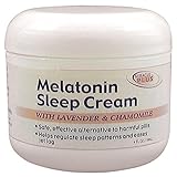 Melatonin Sleep Cream Big 4 Oz. Jar