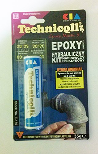 Technicqll Epoxy Mastic 5 Hydraulic E-150 repairing leaky water supply sewage