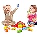 WEofferwhatYOUwant Talking ABC Blocks Alphabet Learning - Plastic Blocks with Audio for 18 Months and Up