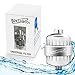 Universal Shower Filter and Water Softner - High Output Shower Water Filter, Hard Water Treatment, Chlorine & Other Harsh Chemicals - Includes Replaceable Multi-Stage Filter Cartridge - Chrome