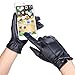Women Winter Waterproof Leather Gloves for Driving Texting Touch Screen Gloves