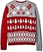 FOCO Klew NCAA Busy Block Sweater, Medium, Alabama Crimson Tide