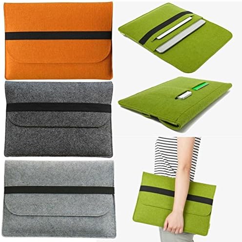 Wool Felt Sleeve Laptop Case Cover Bag for Apple Mac MacBook Air Pro 11/12/13/14/15'' Notebook Touch Bar Bag