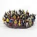 P8712 40pcs ALL Standing Pose Assorted HO Scale Model Train Street People Figure