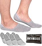 Men's No Show Socks 3 - 6 Pairs Thin Casual Low Cut Liner Anti-Bacterial Copper