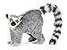 Melissa & Doug Standing Lifelike Lemur