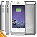 iPhone 5S Battery Case, iPhone SE Battery Case, Alpatronix [BX120 - MFi Apple Certified] 2400mAh External iPhone 5 Charger Case Removable Rechargeable Protective iPhone SE/5S/5 Charging Case [Ultra Slim Portable iPhone 5S Charging Case / Full Compatible Support with iOS 9+ & Apple Pay / iPhone SE/5S/5 Extended Battery Case / Lightning Connector Output / No Signal Reduction / Fits all colors for iPhoneSE, iPhone5S & iPhone5 for Juice Bank & Power Pack] - (Space Gray)