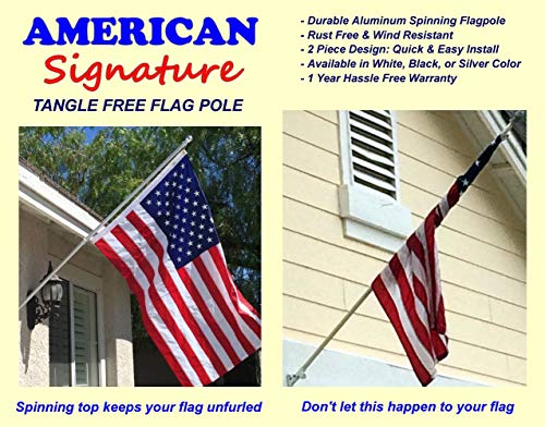 3 Flag+Pole+Carabiners+Residential+Commercial