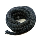 Midwest Hearth Wood Stove Replacement Gasket for Woodburning Stoves - Graphite Impregnated Fiberglass Gaskets (3/4" x 84" Rope)
