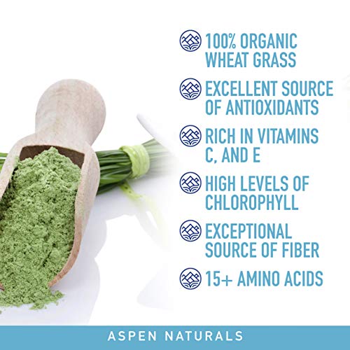 Amazing Organic Wheatgrass Superfood Powder - The Ultimate Green Superfood Powder, Gluten-Free, Packed with Fiber and Chlorophyll, Naturally Loaded with Amino Acids, Protein, Antioxidants, & Vitamins