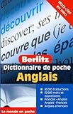 Image de Dictionnaire De Poche Anglais / Dictionary of English Pocket Berlitz Anglais - Francais & F-a (French and English Edition)