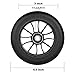 Metal Core 110mm Pro Scooter Wheel with Abec 9 Bearings Fit for MGP/Razor/Lucky Pro Scooters