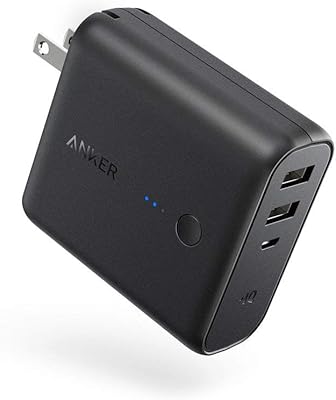 Anker PowerCore Fusion 5000 (モバイルバッテリー 搭載 USB充電器 5000mAh