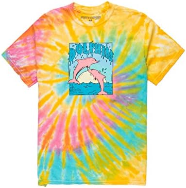 PINK DOLPHIN Drip Portrait T-Shirt, Multi, Medium